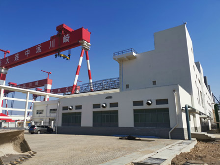 大連中遠(yuǎn)川崎船舶工程有限公司3#涂裝車間及附屬工程、綜合倉(cāng)庫(kù)擴(kuò)建工程、2#液氧氣化站2#二氧化碳?xì)饣竟こ?、船體車間新增預(yù)處理車間工程